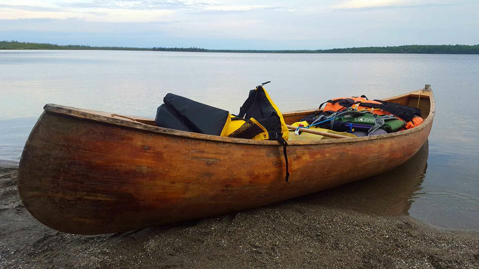 cedar strip canoe